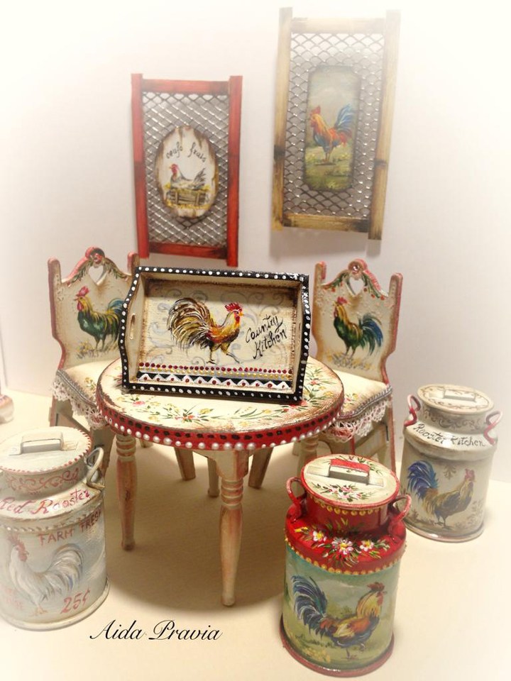 Meubles décorés