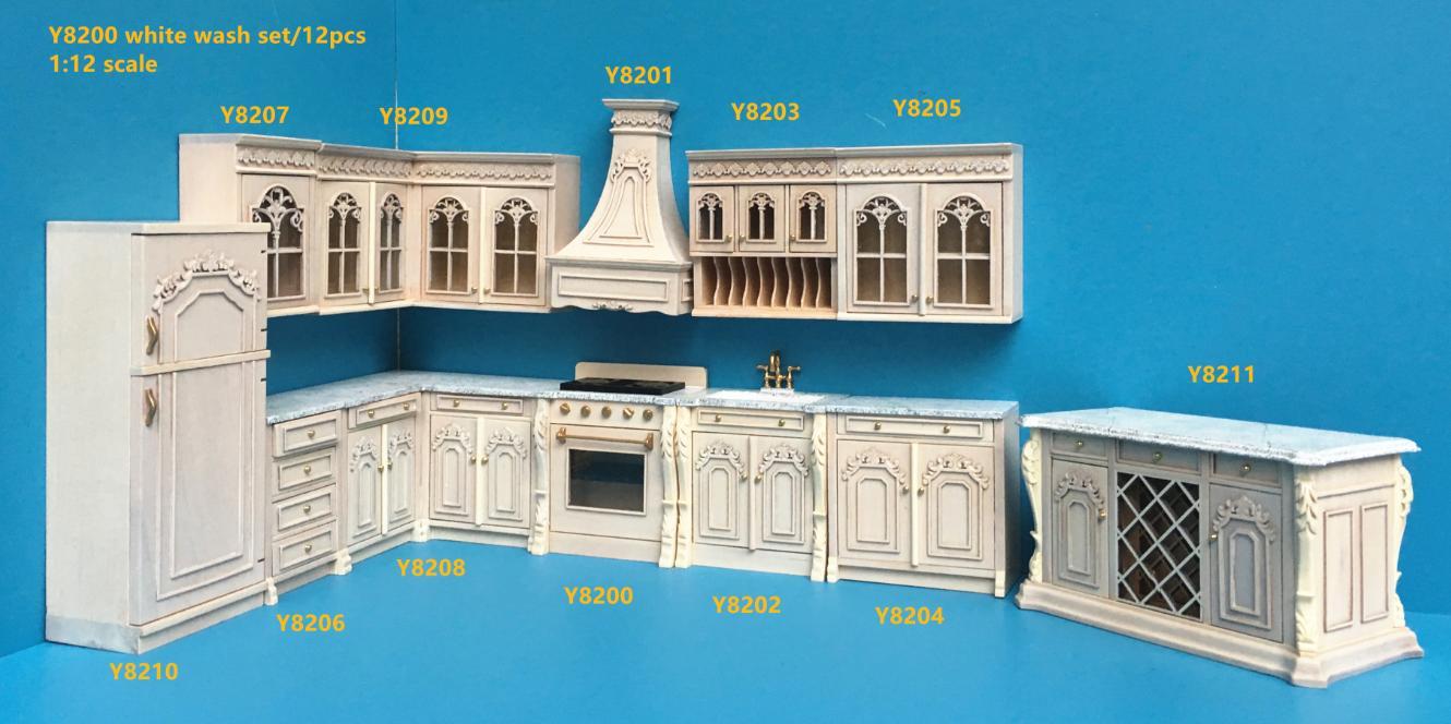 Produit miniature, référence YY8200set, Couleur : Blanc (white)