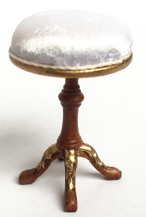 Produit miniature, référence YY09071, Couleur : Noyer avec détails dorés (WNG)